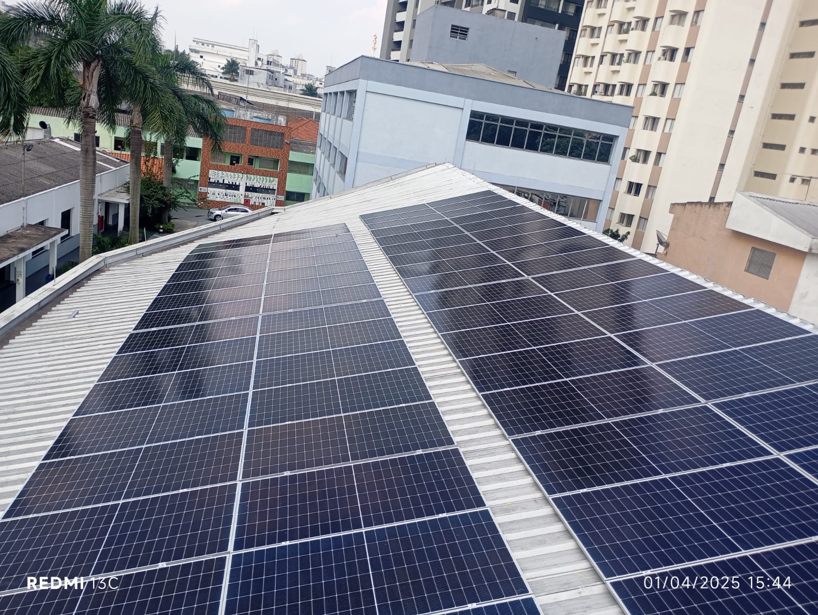 Foto do projeto solar Lumovita